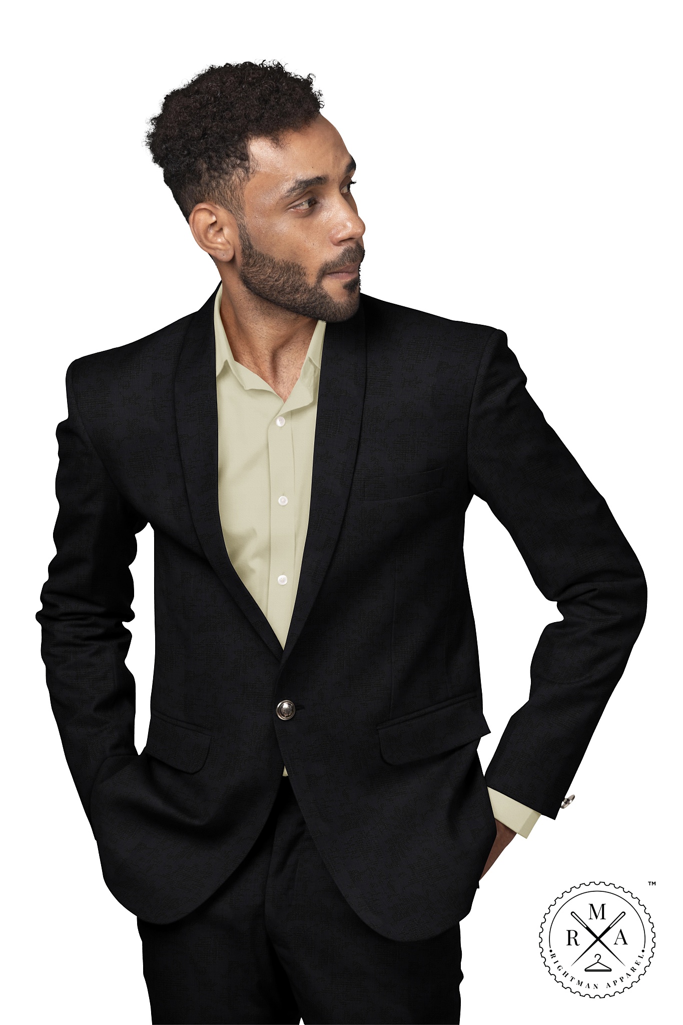 Graphite Black Two Piece Suit SU205