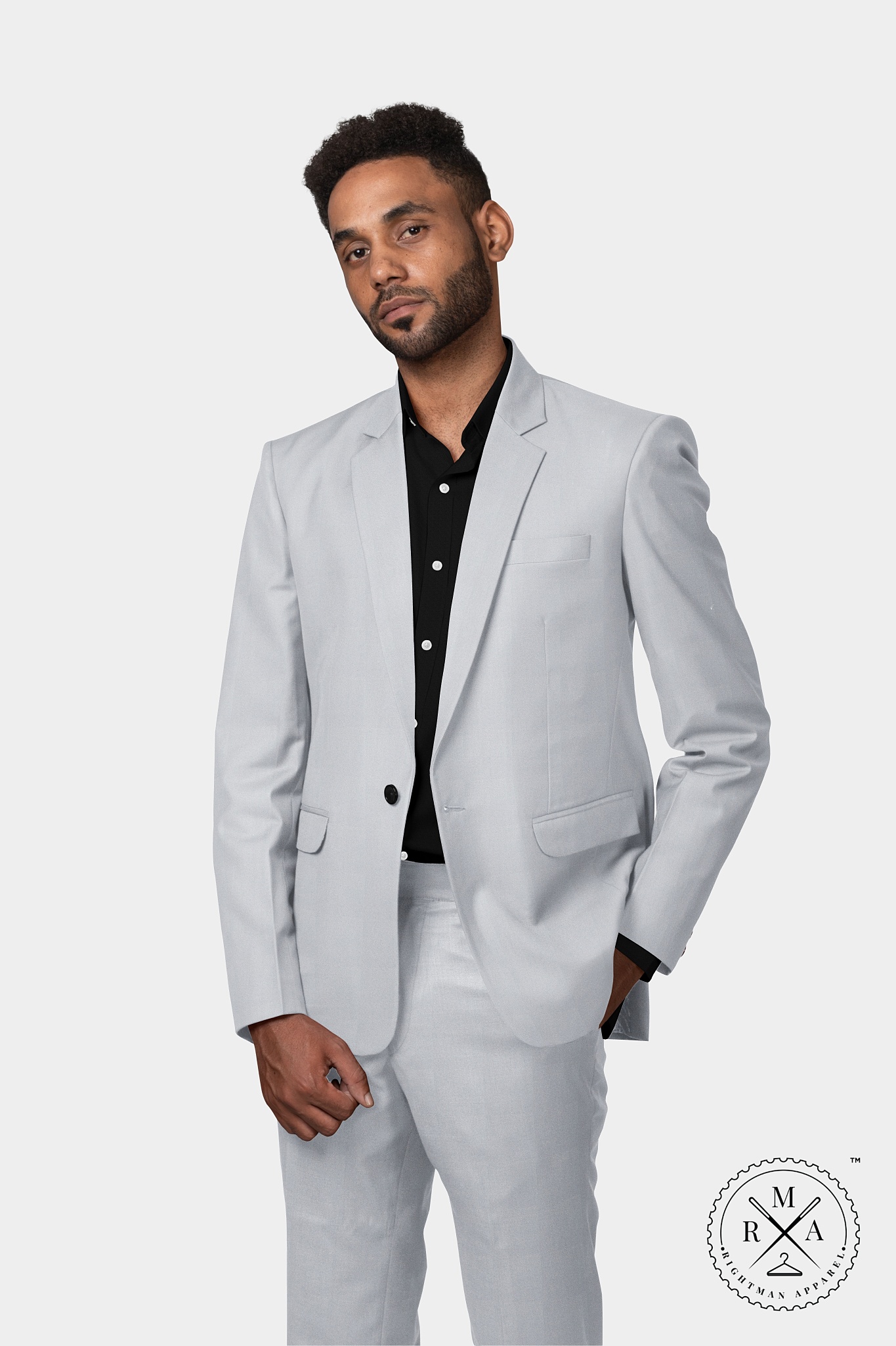 Rich White Two Piece Suit SU276