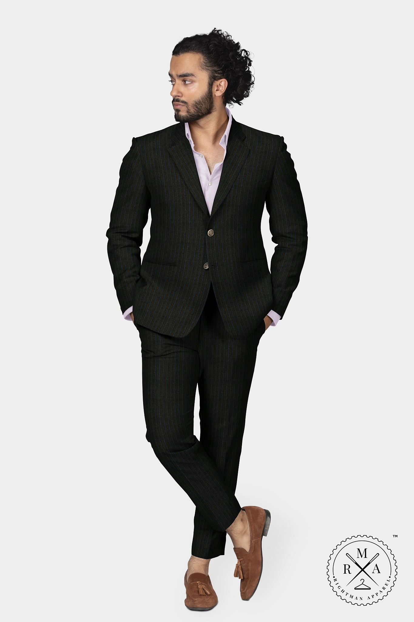 Graphite Lining Two Piece Suit SU307