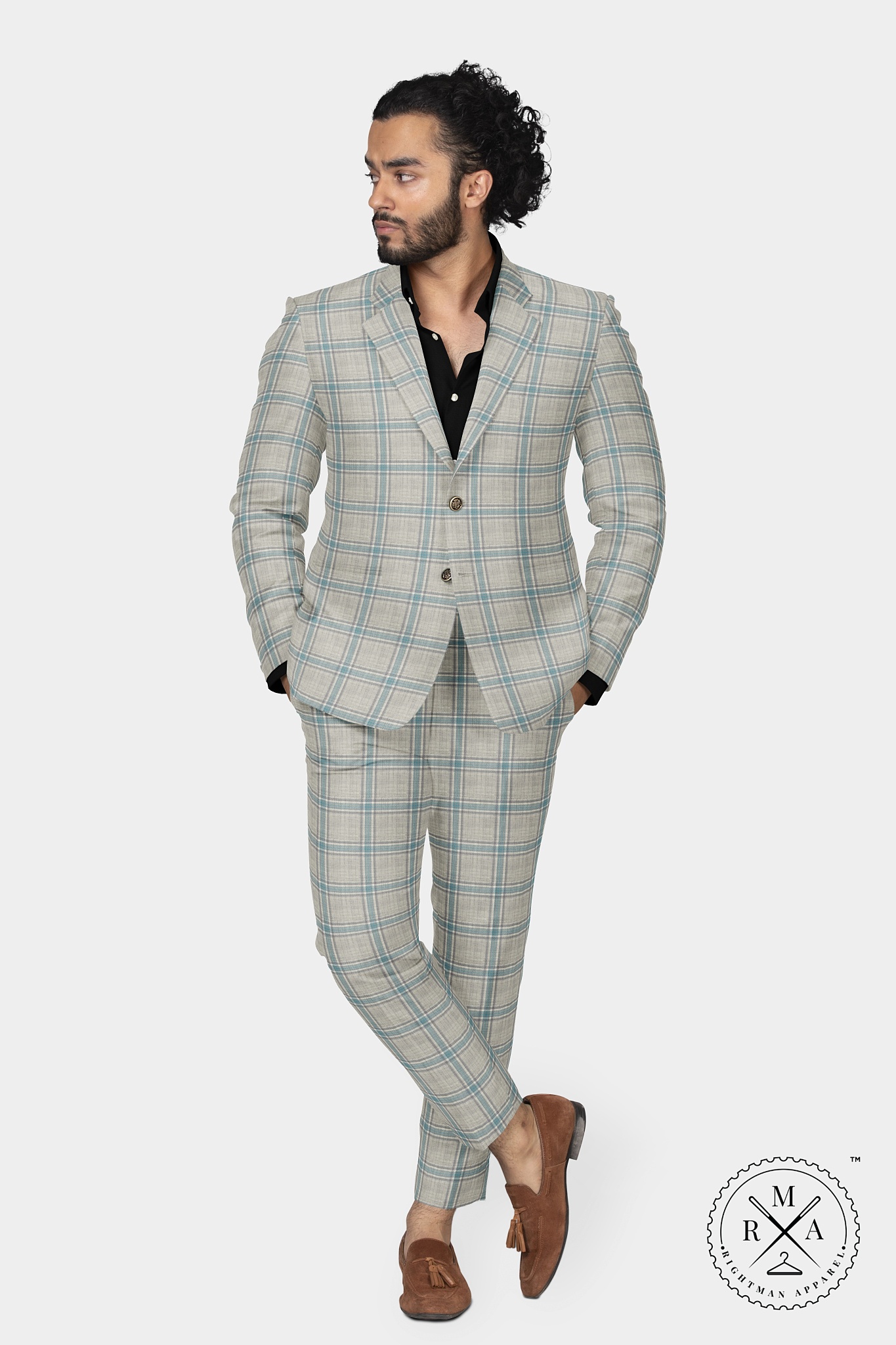 Mountain Mist Colour Two Piece Suit SU340