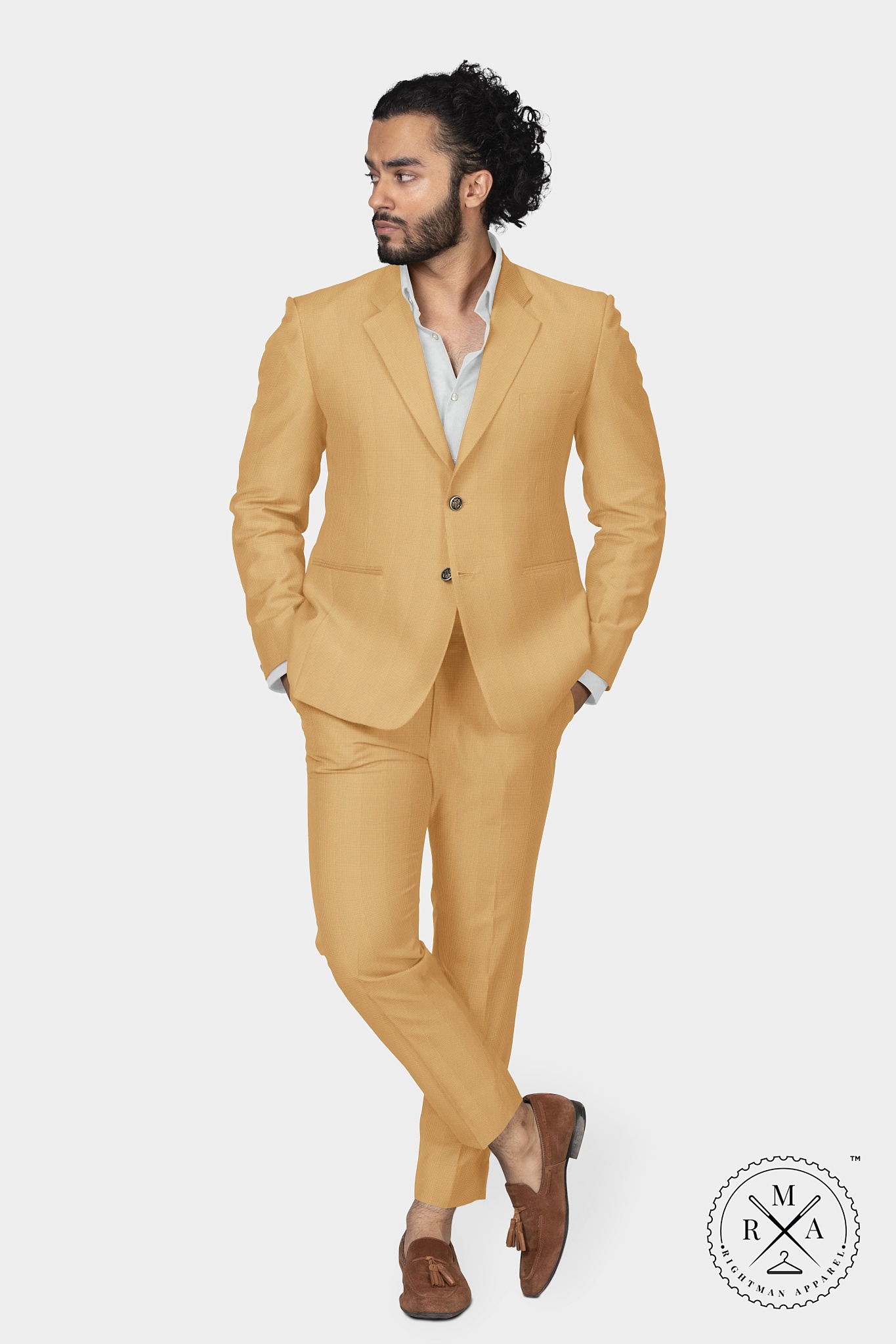 Blury Colour Two Piece Suit SU363